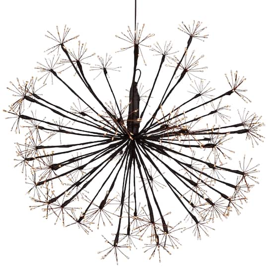 Northlight 20" Pre-Lit Starburst Ball Christmas Decoration with Warm White Micro Fairy LED Lights | Michaels®